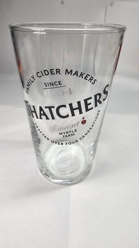 Thatchers cider pint glass - pint,