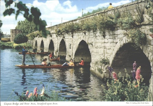 Clopton bridge river - bridge,