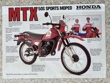 HONDA MTX 50S Sports Moped