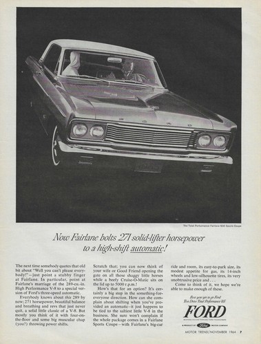 1965 ford fairlane - 1965, sports