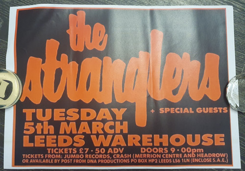 The stranglers gig poster - gig,