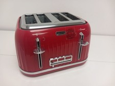 BREVILLE Impressions VTT783 - 4 Slice Toaster - Venetian Red TESTED WORKING