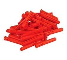Unifix Red Plugs 5.5mm Pack of 100 Plugs 34mm Length Last Stock Left