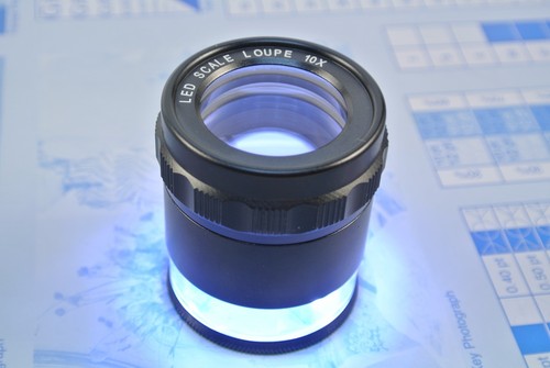 10x led loupe - 10x, magnifier