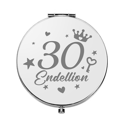 Personalised engraved compact - engraved,