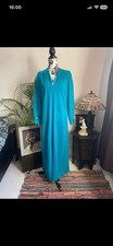 Vintage Blue And Silver Lurex