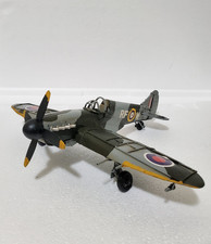 WWII RAF Spitfire Metal Model