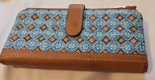 Vintage Fossil Wallet Purse Bi