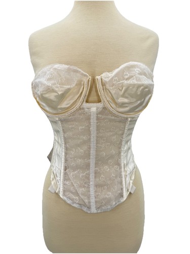Vintage satin strapless bra - vintage,