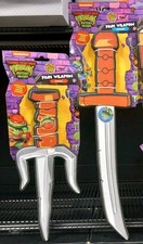 Teenage Mutant Ninja Turtles Foam weapons:Katana & Sai Christmas Gift 