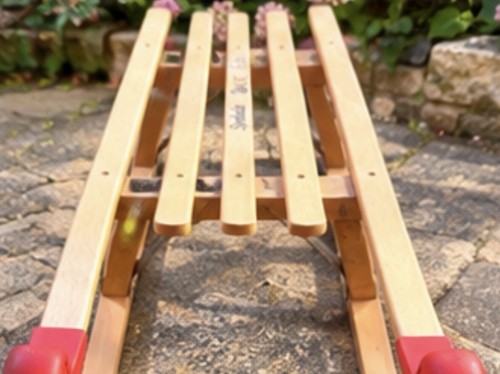 Traditional wooden sledge - traditional,