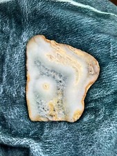 Natural Agate Slice Geode Slab