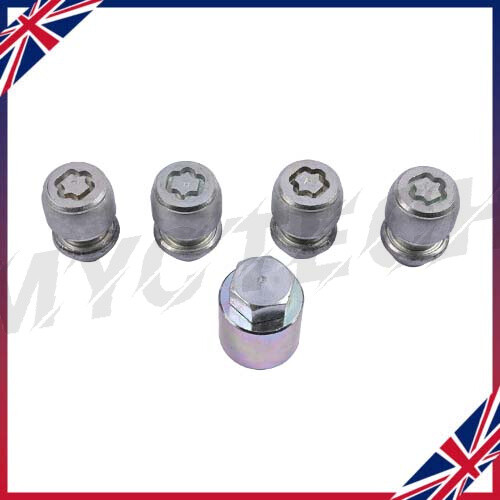 Locking alloy wheel - alloy, nuts