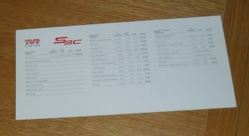 Tvr s3c price specifications - s3c,