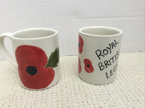 Hand painted mugs with the - 2,