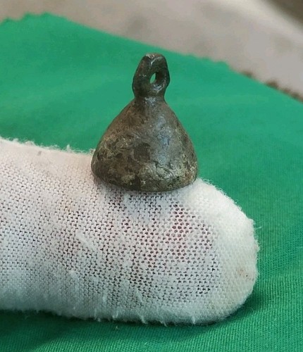 Medieval bronze bell - bronze, or