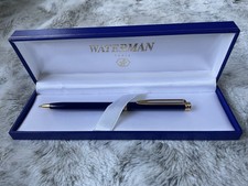Waterman Gentleman Pencil Blue & Gold Trim 0.7mm Propelling Pencil In Box
