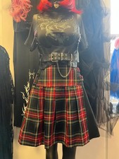 Hell Bunny Heather Mini Skirt