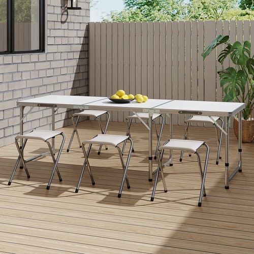 6ft folding table chair - 6ft, set