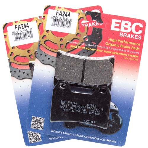 Ebc fa244 organic - fa244, brake