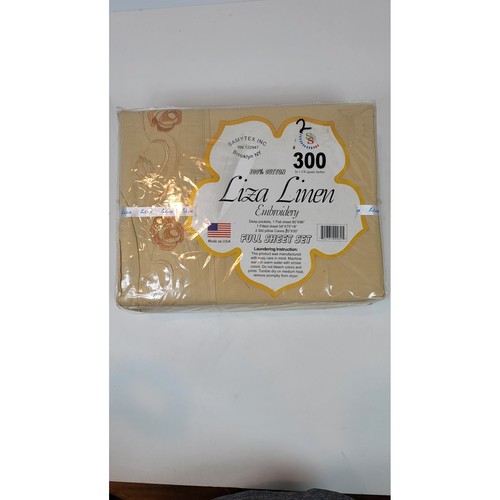 Vintage liza linen embroidery - vintage,
