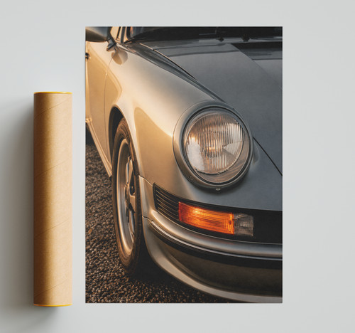 Classic car poster porsche - classic,