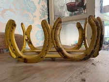 Horseshoe Planter yellow 6 shoe planter yellow 