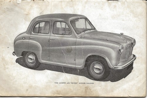 Austin seven maintenance - a, 30