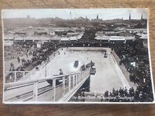 Vintage RPPC Water Chute Pleasureland Southport Fairground Amusement Ride Photo