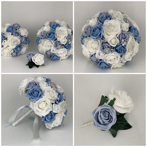 Wedding bouquet flowers - wedding, ivory