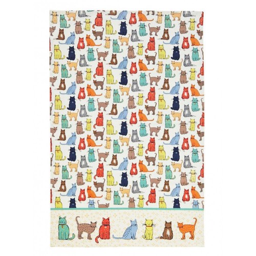 Cats cat tea - towel, catwalk