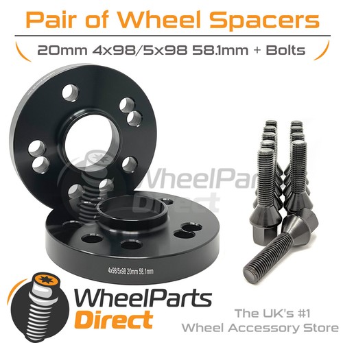 Wheel spacers bolts 20mm - wheel, &