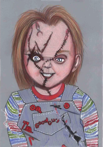 Original colour pencil artwork - colour,