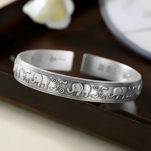 Sterling silver elephant - sterling,