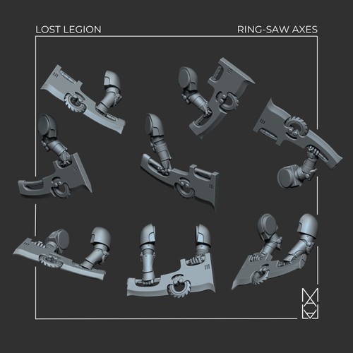 Lost legion ring - legion, axes