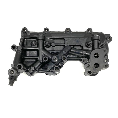 Engine oil cooler and cover - cooler,