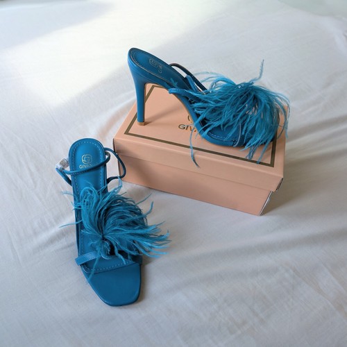 Faux feather cute - faux,