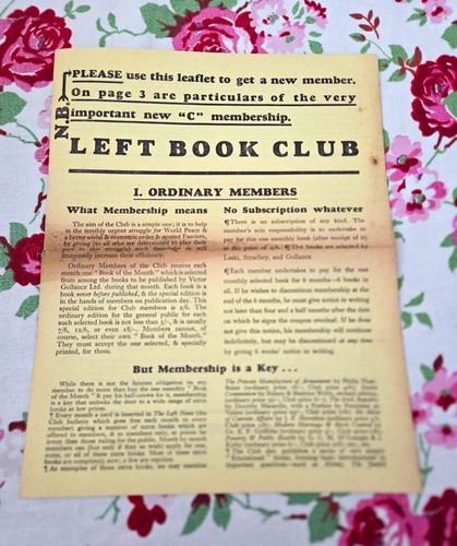 Vintage left book club - vintage,