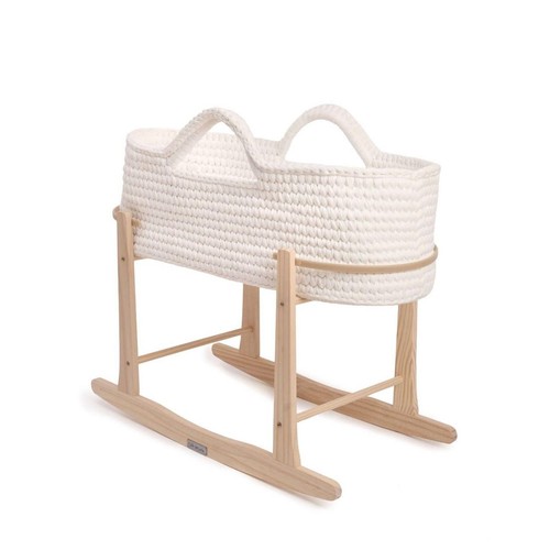 Moses basket stand wooden - moses,