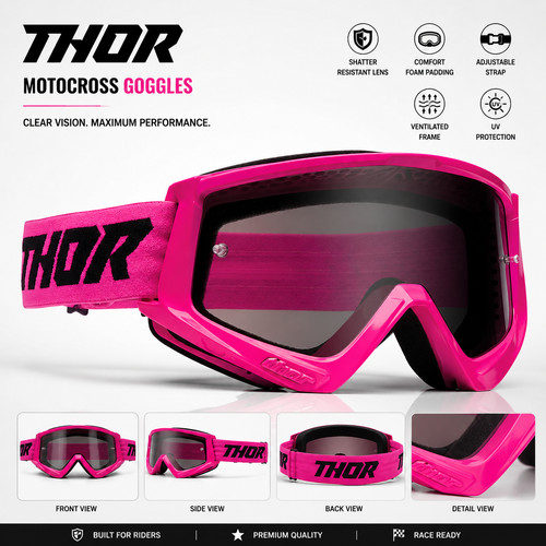 Motocross goggles thor combat - thor,