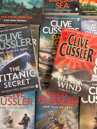 Clive cussler books - books,