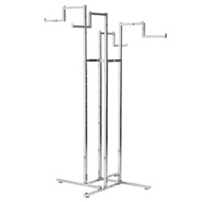 Retail Clothing Display Carousel Gondola Morplan with 4 stepped arms + EXTRAS