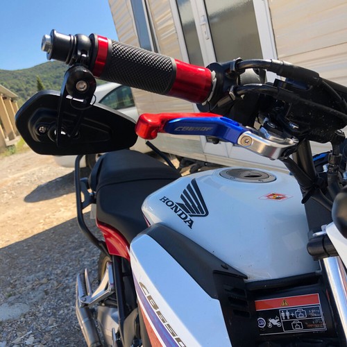 Motorcycle handle bar end - handle,