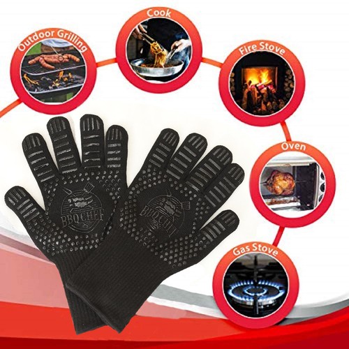 Premium bbq gloves - gloves, heat