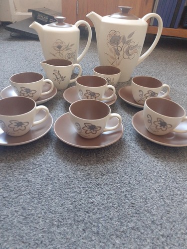 Vintage poole pottery - tea, &
