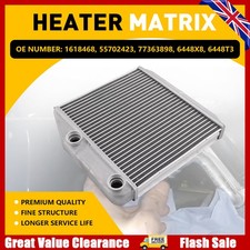 Heater matrix exchanger - heater,