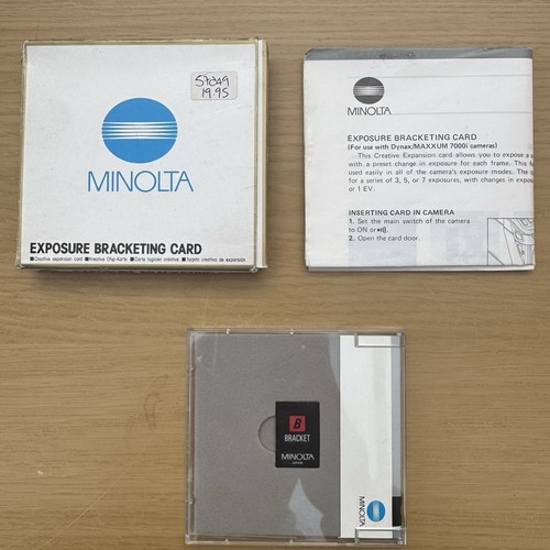 Minolta exposure bracketing - minolta,