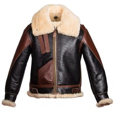 Men's Brown Bomber B3 Aviator