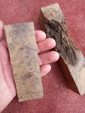 Turkish Walnut Burl Handle blank for resin casting/for knifemaking/penturning