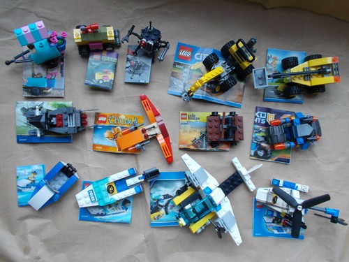 New lego vehicles instrn - new,
